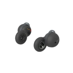Sony LinkBuds True Wireless Open Earbuds WF-L900 -Trendy Electronic Audio Supplies Store 0720LinkBuds B wearing Mid 1050x1050 1