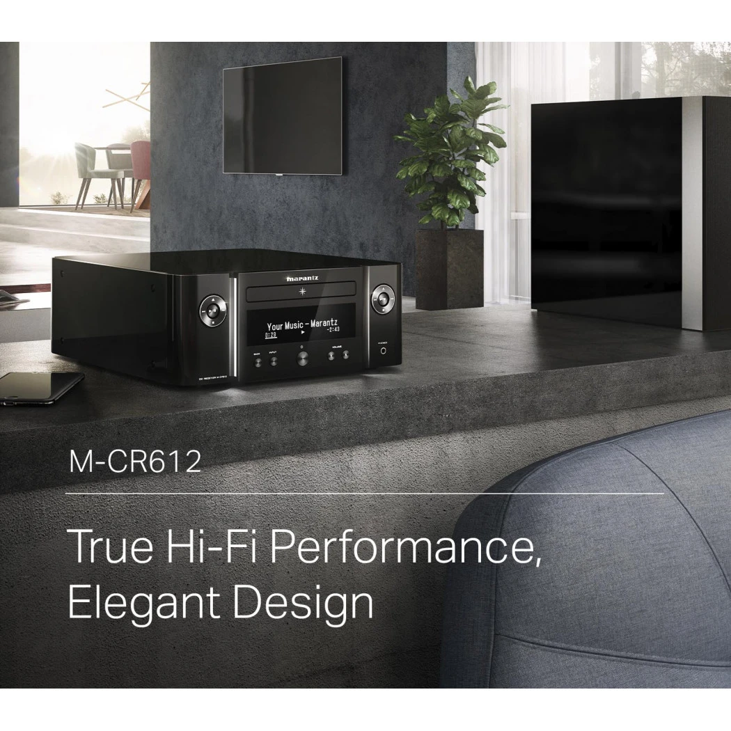 Marantz MCR612 Melody X Mini Network Receiver With CD Player 5 Marantz MCR612 Melody X Mini Network Receiver With CD Player - Image 3