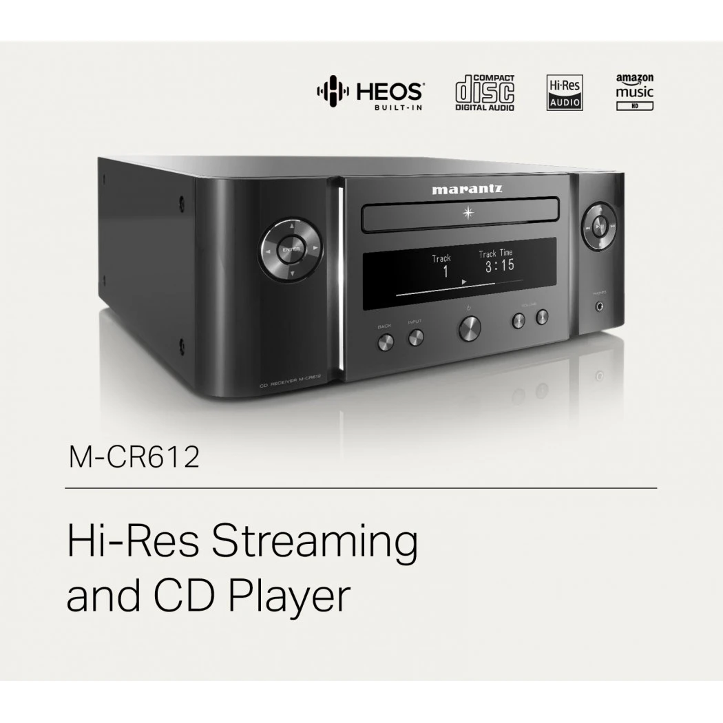 Marantz MCR612 Melody X Mini Network Receiver With CD Player 6 Marantz MCR612 Melody X Mini Network Receiver With CD Player - Image 4