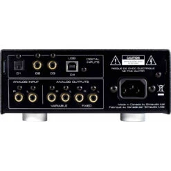 Moon 230HAD Headphone Amplifier / DSD DAC -Trendy Electronic Audio Supplies Store 230HAD Rear 1050x1050 1