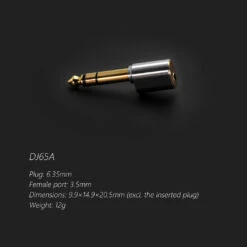 DdHiFi DJ65A 3.5mm To 6.3mm Headphone Adapter -Trendy Electronic Audio Supplies Store 25962959 1050x1050 1