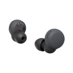 Sony LinkBuds S True Wireless Noise Cancelling Earbuds WF-LS900N -Trendy Electronic Audio Supplies Store 3 LinkBudsS wearing gray Large 1050x1050 1