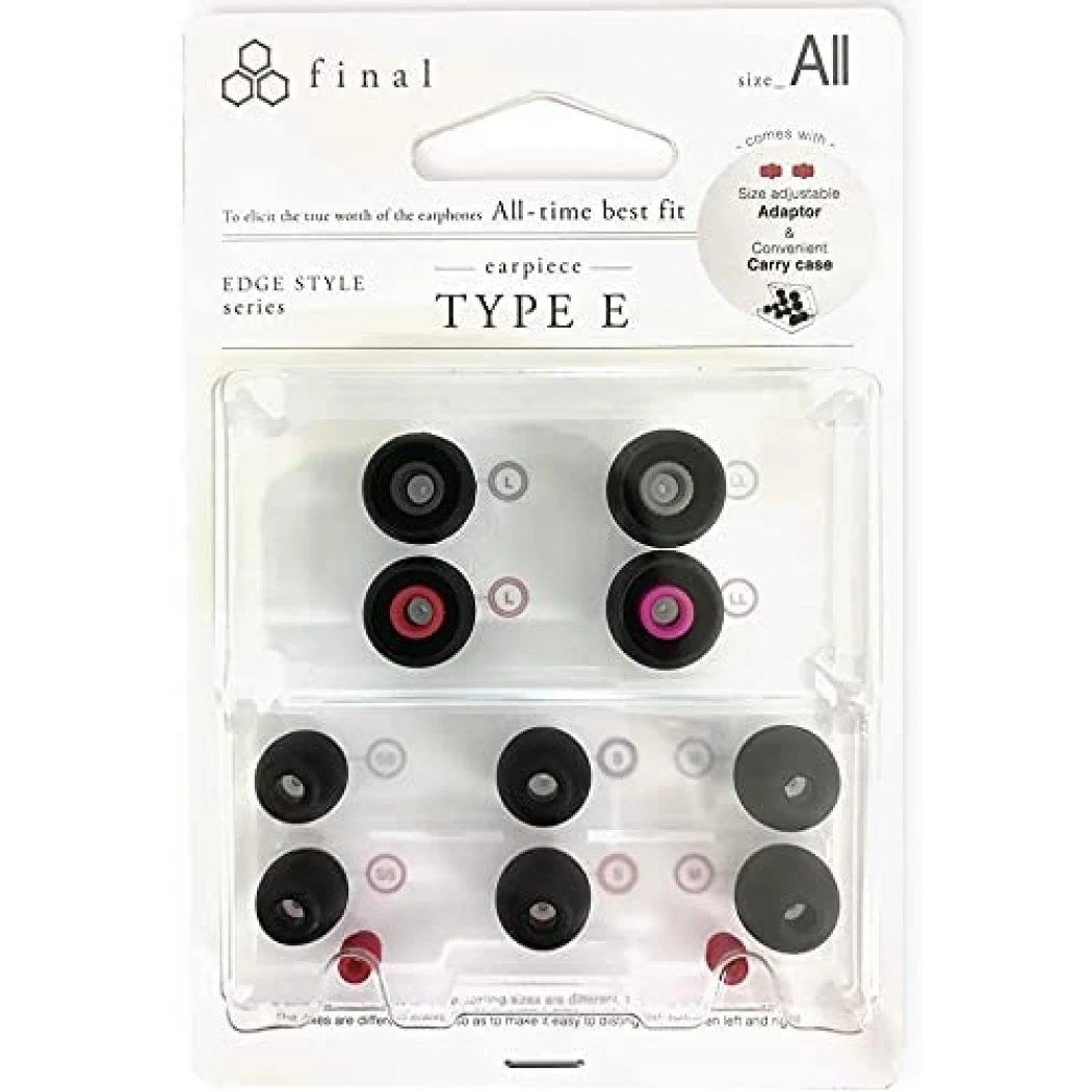 Final Audio – Type E Silicone Eartips 7 Final Audio – Type E Silicone Eartips - Image 5