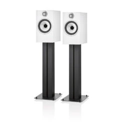 Bowers & Wilkins 606 S2 Bookshelf Speakers - OPEN BOX -Trendy Electronic Audio Supplies Store 606 S2A Stand White 1050x1050 1