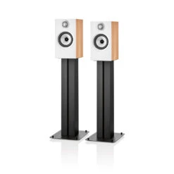Bowers & Wilkins 607 S2 Bookshelf Speakers - OPEN BOX -Trendy Electronic Audio Supplies Store 607 S2A Stand Oak 1050x1050 1