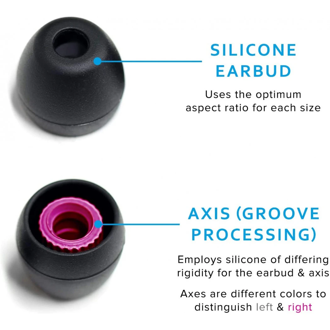 Final Audio – Type E Silicone Eartips 4 Final Audio – Type E Silicone Eartips - Image 2