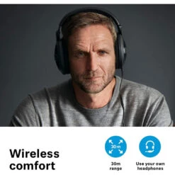 Sennheiser Flex 5000 Wireless Headphone Transmitter + Receiver For TV -Trendy Electronic Audio Supplies Store 71E 6r5PoEL. AC SL1200 1050x1050 1