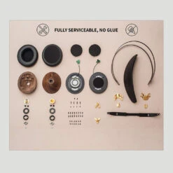 Meze 99 Classics Headphones — Walnut -Trendy Electronic Audio Supplies Store 99 Classics Servicable 1050x1050 1