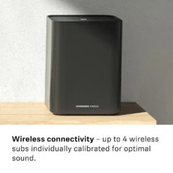 Sennheiser AMBEO Sub Wireless Subwoofer -Trendy Electronic Audio Supplies Store AMBEO Sub ATF Feature 3 1050x1050 1