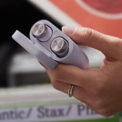 Bowers & Wilkins Pi5 S2 True Wireless Earbuds -Trendy Electronic Audio Supplies Store BW20 20Pi520S220Spring20Lilac20Case20Lifestyle20 201x1 1050x1050 1