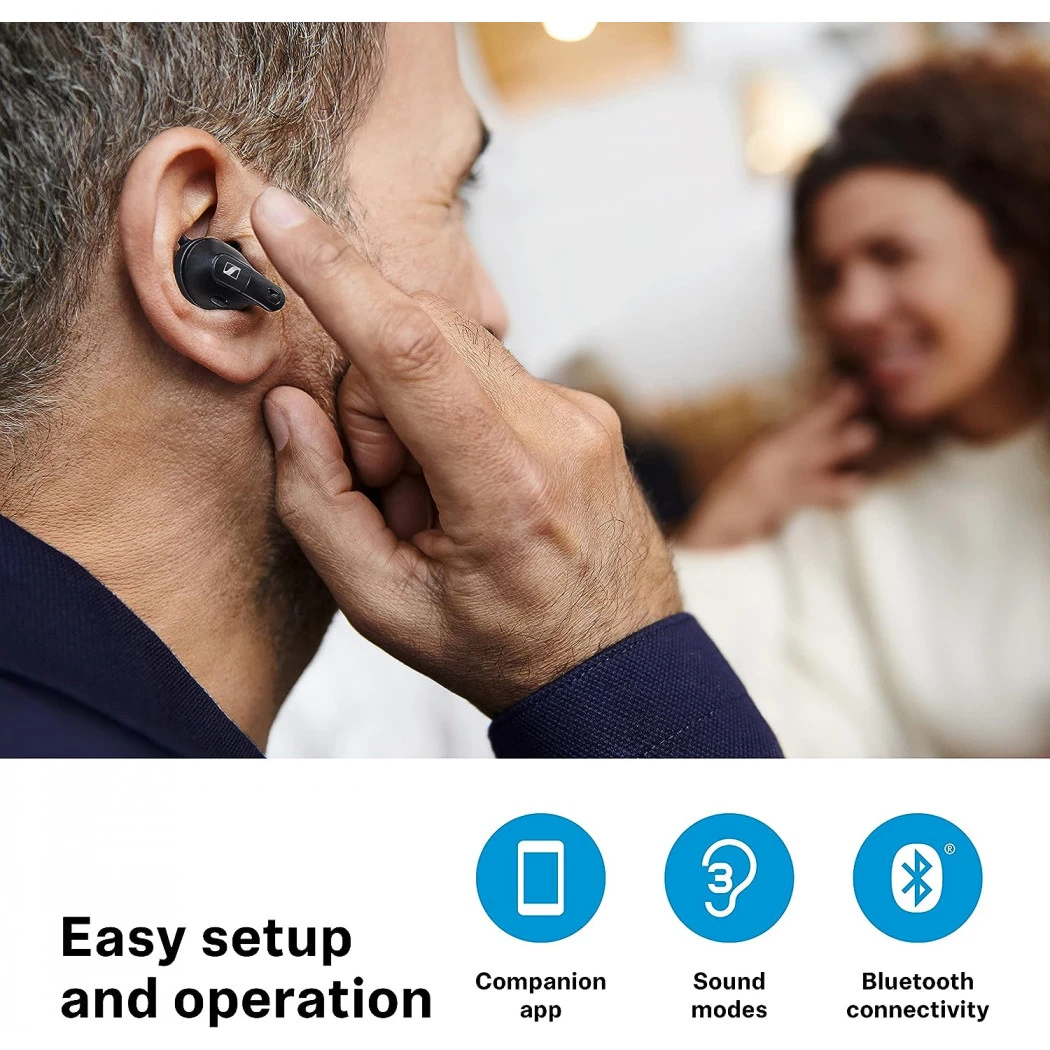 Sennheiser Conversation Clear Plus – True Wireless Earbuds For Enhanced Hearing 8 Sennheiser Conversation Clear Plus – True Wireless Earbuds For Enhanced Hearing - Image 6