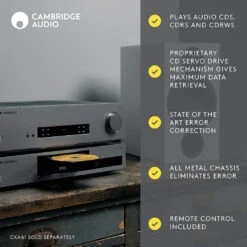 Cambridge Audio CXC V2 CD Transport -Trendy Electronic Audio Supplies Store CXC V2 Features 1050x1050 1