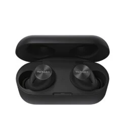Technics EAH-AZ40M2 True Wireless Noise Cancelling Earbuds -Trendy Electronic Audio Supplies Store EAH AZ40M2 Earbuds Front In Case Open K Black 1050x1050 1
