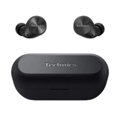 Technics EAH-AZ60M2 True Wireless Noise Cancelling Earbuds 24 Technics EAH-AZ60M2 True Wireless Noise Cancelling Earbuds -Trendy Electronic Audio Supplies Store EAH AZ60M2 Front Earbuds Out Case Closed K Black 1050x1050 1