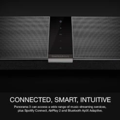 Bowers & Wilkins Panorama 3 Soundbar With Dolby Atmos - OPEN BOX -Trendy Electronic Audio Supplies Store ENGLISH20 20Panorama20320 20Text20Overlay20Images20 20Connected 1050x1050 1