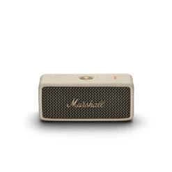 Marshall Emberton II Portable Bluetooth Speaker -Trendy Electronic Audio Supplies Store Emberton2 Cream Front Thumb 1050x1050 1