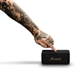 Marshall Emberton II Portable Bluetooth Speaker -Trendy Electronic Audio Supplies Store Emberton2 Hand 1050x1050 1