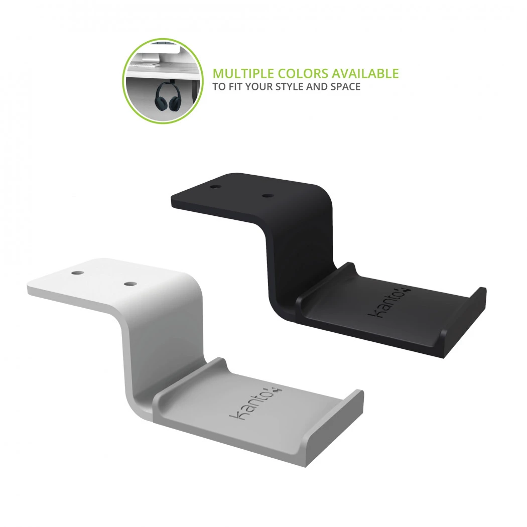 Kanto HH Under Desk Headphone Hook 4 Kanto HH Under Desk Headphone Hook - Image 2