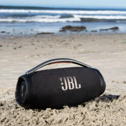 JBL Boombox 3 Portable Bluetooth Speaker -Trendy Electronic Audio Supplies Store JBL20Boombox20320Beach20jpg 1050x1050 1