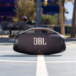 JBL Boombox 3 Portable Bluetooth Speaker -Trendy Electronic Audio Supplies Store JBL20Boombox320Court 1050x1050 1
