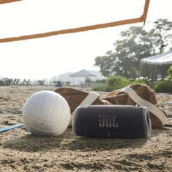 JBL Xtreme 3 Portable Bluetooth Speaker -Trendy Electronic Audio Supplies Store JBL EXTREME 3 BLACK VOLLEYBALL 2 x10 1050x1050 1