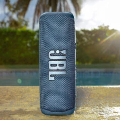 JBL Flip 6 Portable Bluetooth Speaker -Trendy Electronic Audio Supplies Store JBL Flip206 Poolside 1263 BLUE 1 1 1050x1050 1