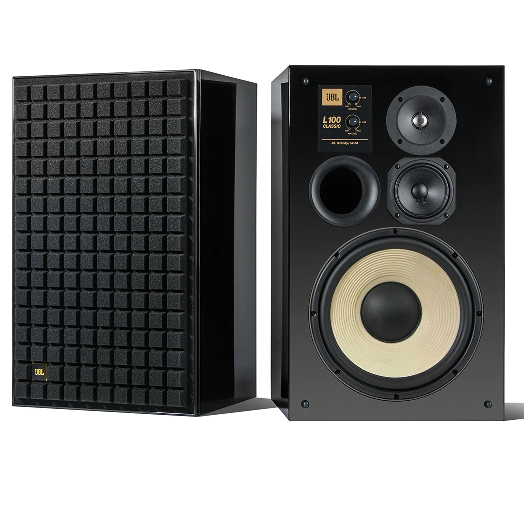 JBL L100 Classic Black Edition 3-Way Bookshelf Speakers 3 JBL L100 Classic Black Edition 3-Way Bookshelf Speakers