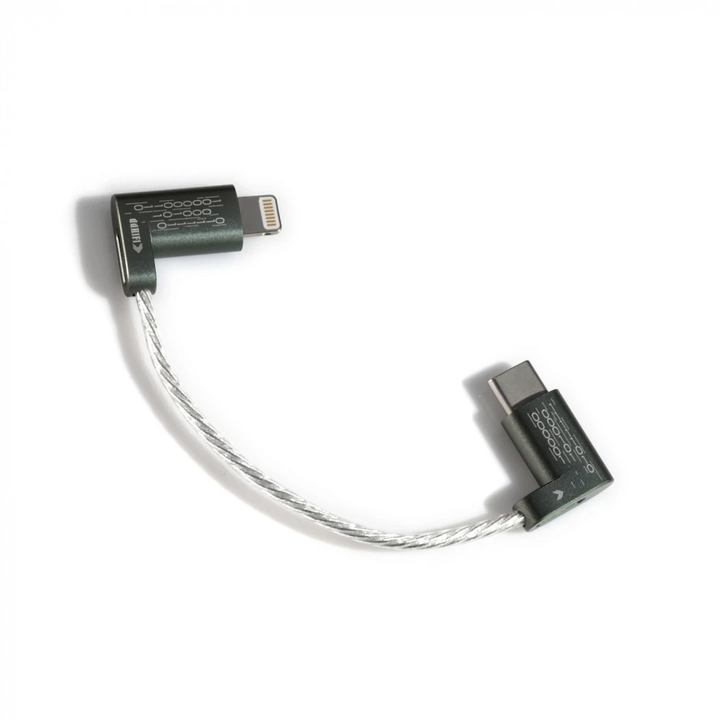 DdHiFi MFi06 Lightning To USB-C OTG Cable (L-Shape) 3 DdHiFi MFi06 Lightning To USB-C OTG Cable (L-Shape)