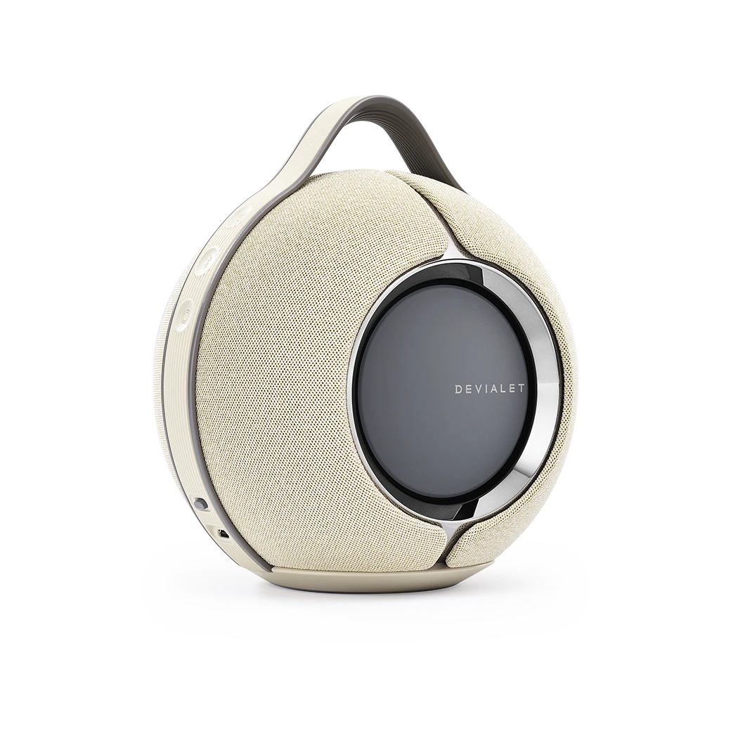 Devialet Mania Sandstorm Portable Smart Speaker With Station 3 Devialet Mania Sandstorm Portable Smart Speaker With Station