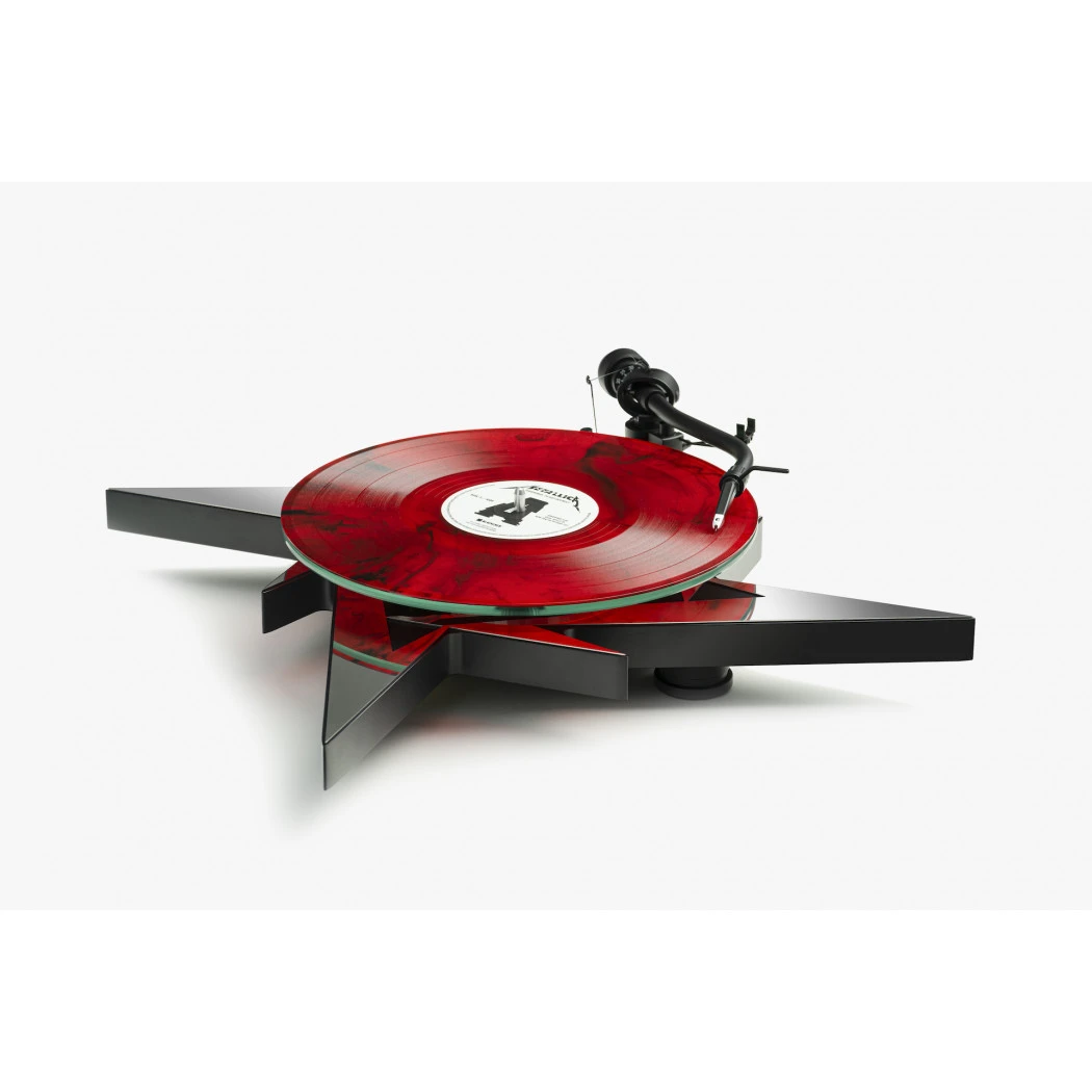 Pro-Ject Metallica Limited Edition Turntable 7 Pro-Ject Metallica Limited Edition Turntable - Image 5