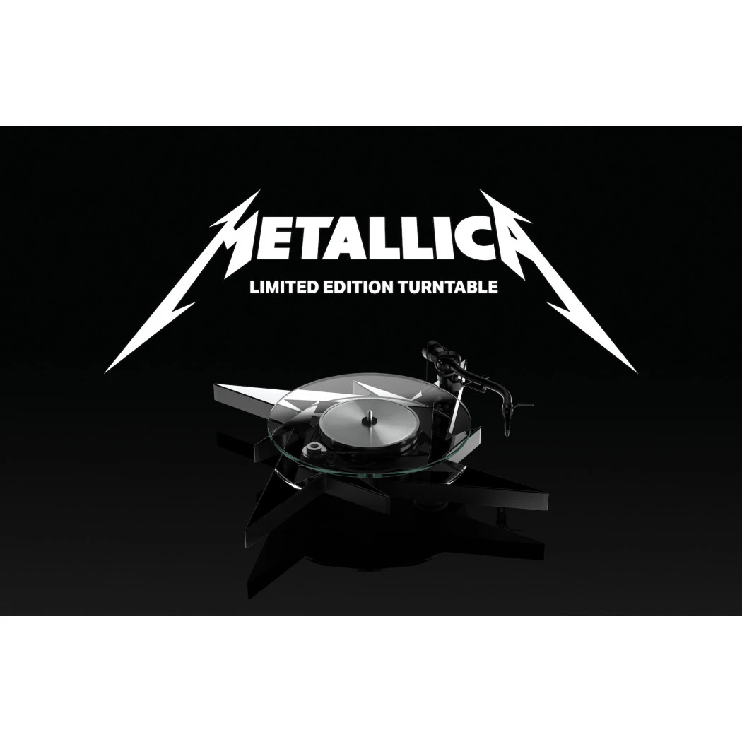 Pro-Ject Metallica Limited Edition Turntable 4 Pro-Ject Metallica Limited Edition Turntable - Image 2