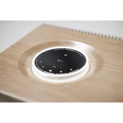 Naim Mu-so Wireless Music System 2nd Generation – Wood Edition -Trendy Electronic Audio Supplies Store Mu so20Wood20Edition20–20White20 20Control20Dial20Closeup 1050x1050 1
