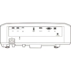 JVC LX-NZ30 4K UHD/HDR DLP Home Theatre Projector -Trendy Electronic Audio Supplies Store NZ30 RearPanel 1050x1050 1