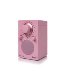 Tivoli PAL BT AM/FM Portable Radio With Bluetooth -Trendy Electronic Audio Supplies Store PALBT Pink LeftSide 1050x1050 1