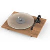Pro-Ject T1 Turntable -Trendy Electronic Audio Supplies Store PJ T1 walnut front cutout 1 1050x1050 1