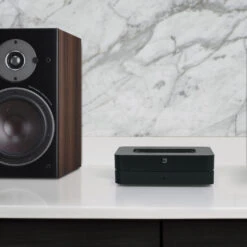 Bluesound POWERNODE (Gen 3) — Wireless Hi-Res Streaming Amplifier -Trendy Electronic Audio Supplies Store POWERNODE WithOberon3 BLK 1080x1080px V2 1050x1050 1