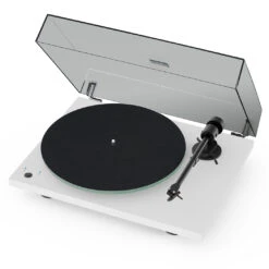 Sonos Turntable Set With Five And Pro-Ject T1 Phono SB -Trendy Electronic Audio Supplies Store T1 Phono SB White Dust Cover 1050x1050 1