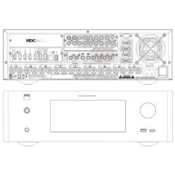 NAD T778 9-Channel A/V Receiver -Trendy Electronic Audio Supplies Store T778 rear line 1050x1050 1