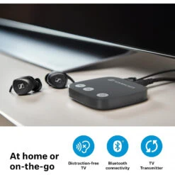 Sennheiser TV Clear Set 2 – True Wireless Earbuds For TV Listening -Trendy Electronic Audio Supplies Store TVC2 5 1050x1050 1