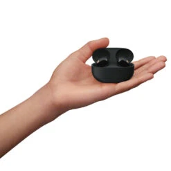 Sony WF-1000XM5 True Wireless Noise Cancelling Earbuds -Trendy Electronic Audio Supplies Store WF 1000XM5 Black InHand Mid 1050x1050 1