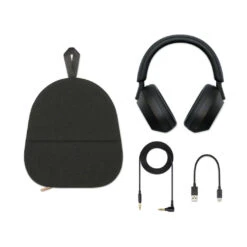 Sony WH-1000XM5 Wireless Noise Cancelling Headphones 28 Sony WH-1000XM5 Wireless Noise Cancelling Headphones -Trendy Electronic Audio Supplies Store WH 1000XM5 what in the box black Mid 1050x1050 1