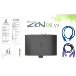 IFi ZEN DAC V2 — Desktop USB DAC And Headphone Amplifier 16 IFi ZEN DAC V2 — Desktop USB DAC And Headphone Amplifier -Trendy Electronic Audio Supplies Store ZenDACV2 In The Box 1050x1050 1