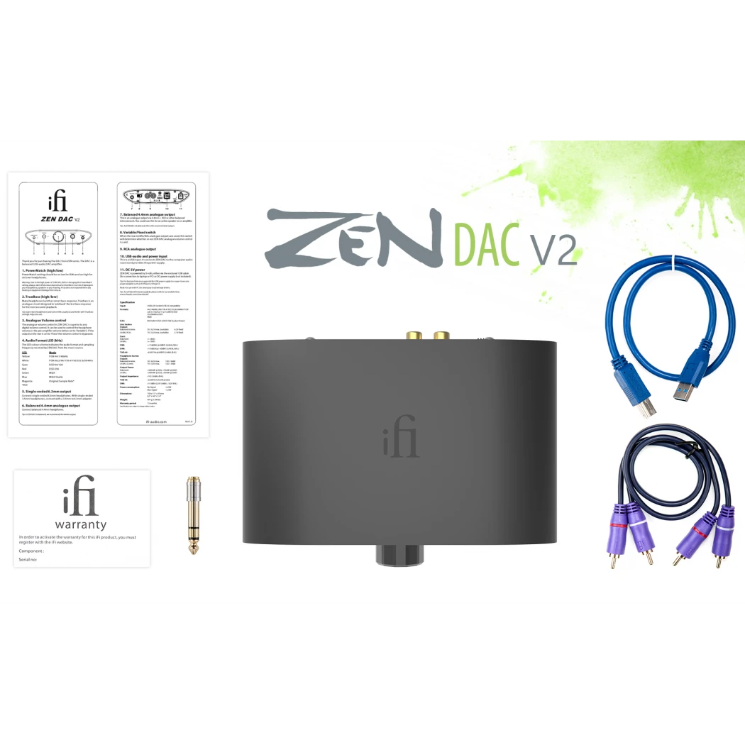IFi ZEN DAC V2 — Desktop USB DAC And Headphone Amplifier 8 IFi ZEN DAC V2 — Desktop USB DAC And Headphone Amplifier - Image 6