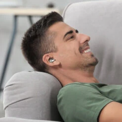 Technics EAH-AZ40M2 True Wireless Noise Cancelling Earbuds -Trendy Electronic Audio Supplies Store az40m2 male silver home copy 100 1050x1050 1