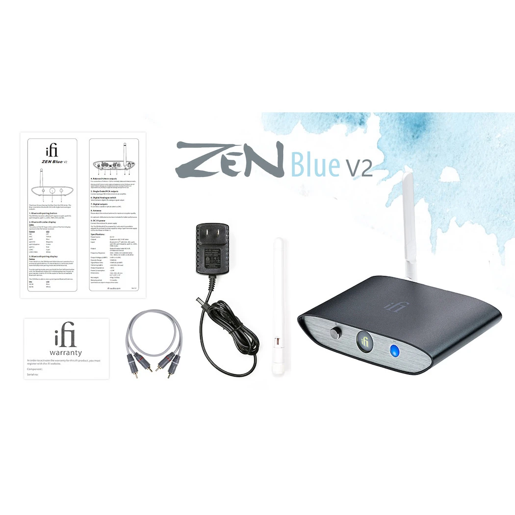 IFi ZEN Blue V2 — Bluetooth Receiver / DAC 8 IFi ZEN Blue V2 — Bluetooth Receiver / DAC - Image 6