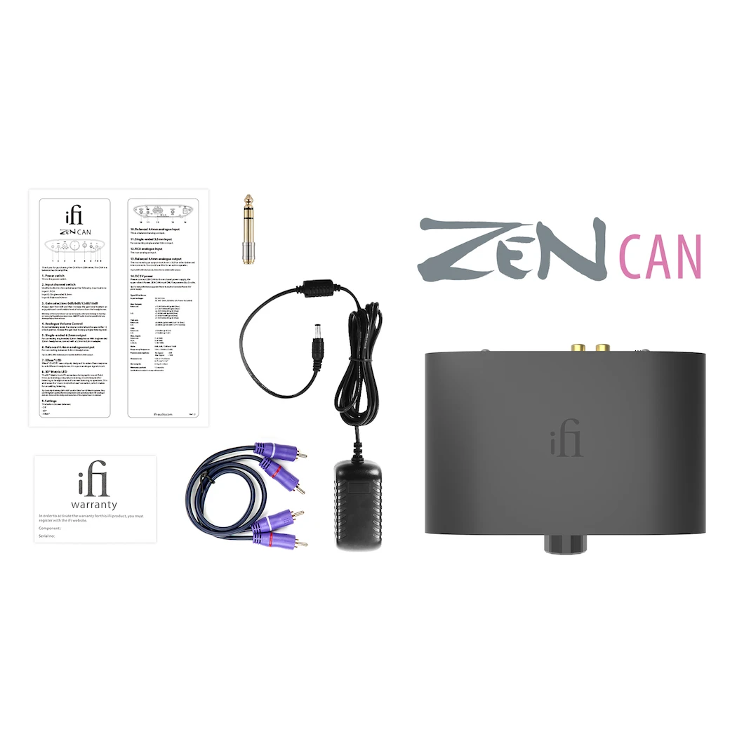 IFi ZEN CAN — Desktop Analogue Headphone Amplifier 8 IFi ZEN CAN — Desktop Analogue Headphone Amplifier - Image 6
